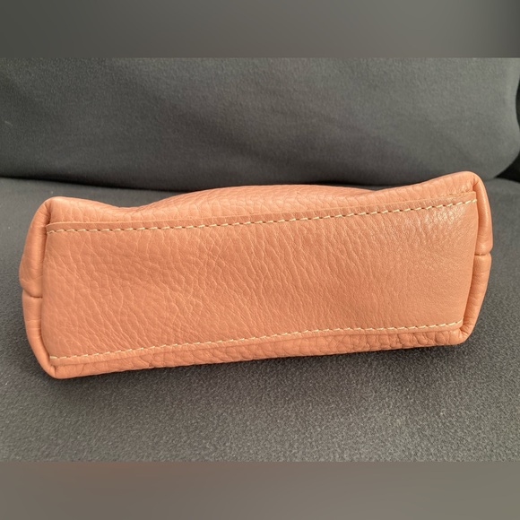 Dusty Rose Eclipse Makeup Bag Portland Leather NEW Shave Bag Cosmetics Travel - Picture 4 of 5